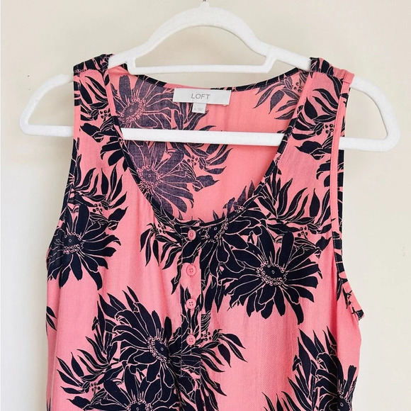 LOFT Sleeveless Maxi Dress - Size Medium - Picture 3 of 12